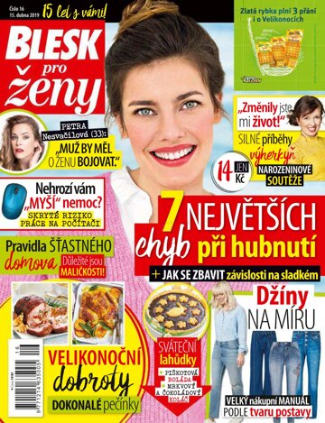 Obálka e-magazínu Blesk pro ženy 16/2019