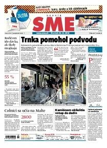 Obálka e-magazínu SME 22.11.2012