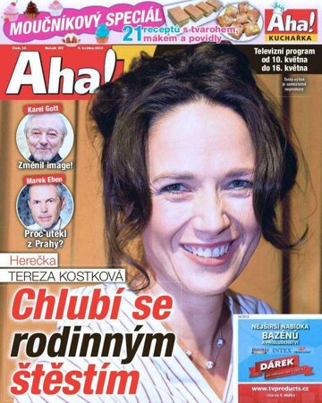 Obálka e-magazínu AHA! Tv - 9.5.2019