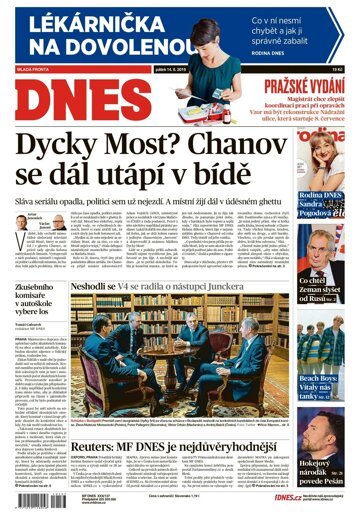 Obálka e-magazínu MF Dnes 14.6.2019