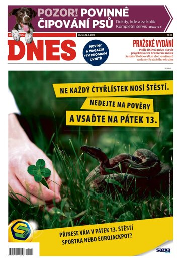 Obálka e-magazínu MF Dnes 12.9.2019