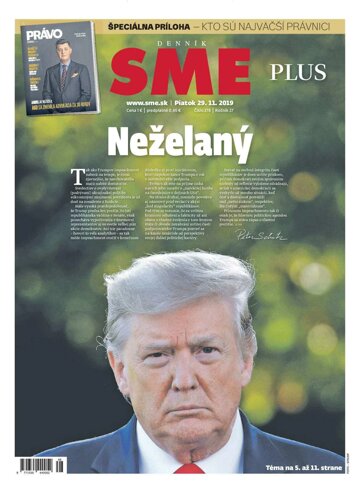 Obálka e-magazínu SME 29.11.2019