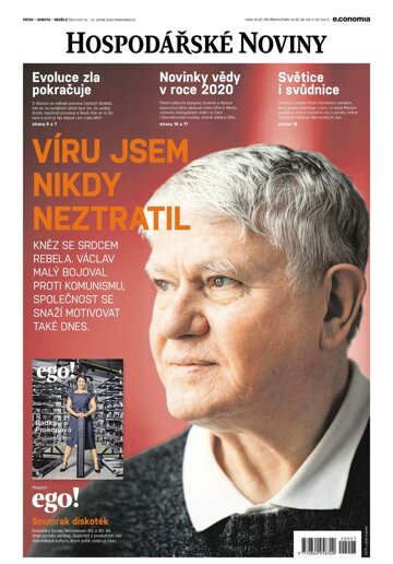 Obálka e-magazínu Hospodářské noviny 007 - 10.1.2020