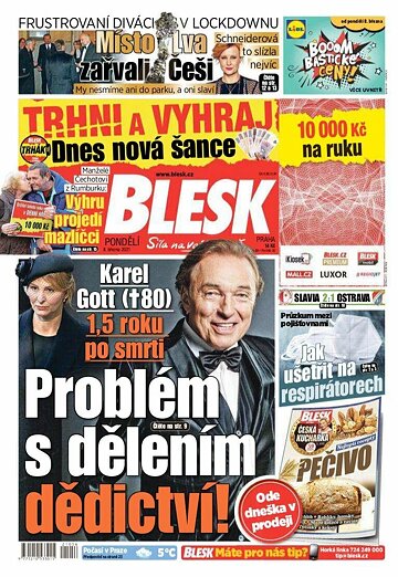 Obálka e-magazínu Blesk 8.3.2021