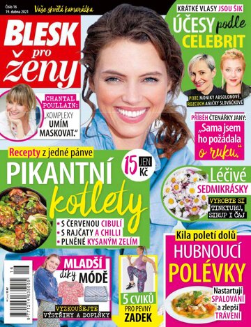 Obálka e-magazínu Blesk pro ženy 16/2021