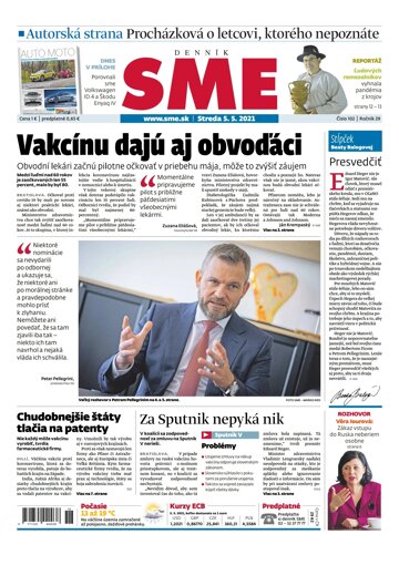 Obálka e-magazínu SME 5-5-2021