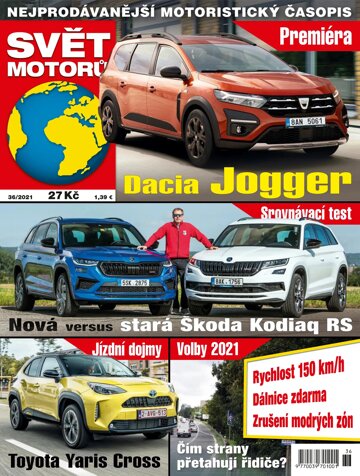 Obálka e-magazínu Svět motorů 36/2021