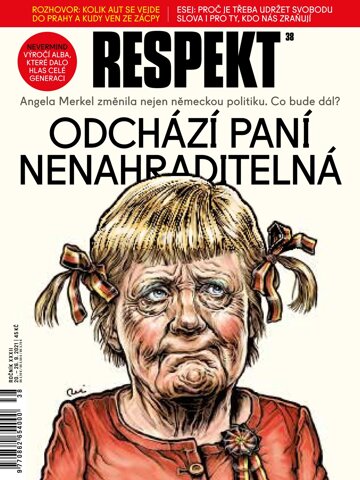 Obálka e-magazínu Respekt 38/2021
