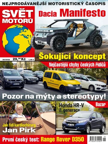 Obálka e-magazínu Svět motorů 38/2022