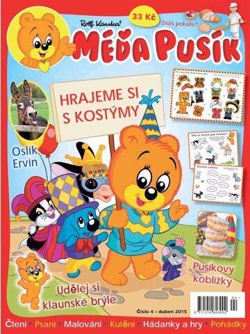Obálka e-magazínu Méďa Pusík 4/2015