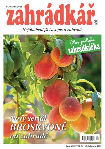 Obálka e-magazínu Zahrádkář 7/2022