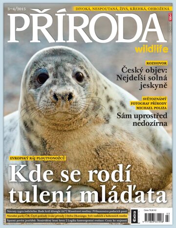 Obálka e-magazínu Příroda 3-4/2015