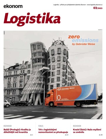 Obálka e-magazínu Ekonom 13 - 23.3.2023 Logistika