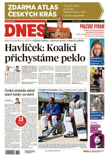 Obálka e-magazínu MF Dnes 23.5.2023