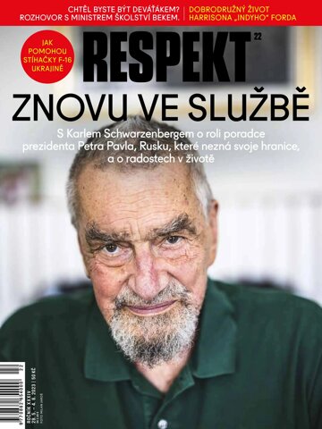 Obálka e-magazínu Respekt 22/2023