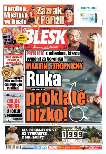 Obálka e-magazínu Blesk 9.6.2023