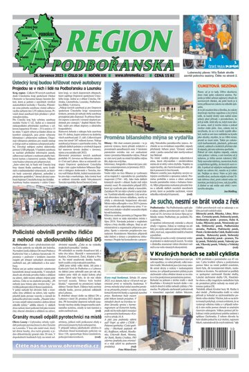 Obálka e-magazínu Region Podbořanska 30/23