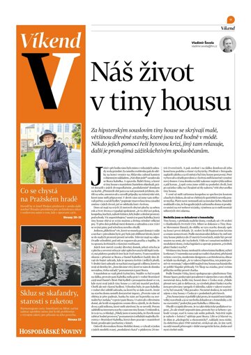 Obálka e-magazínu Hospodářské noviny - příloha Víkend 164 - 25.8.2023 Víkend