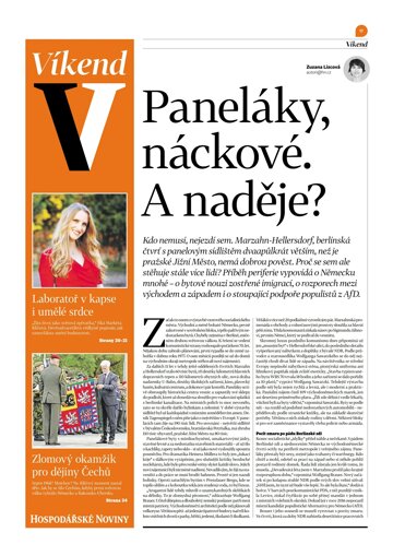 Obálka e-magazínu Hospodářské noviny - příloha Víkend 218 - 10.11.2023 Víkend