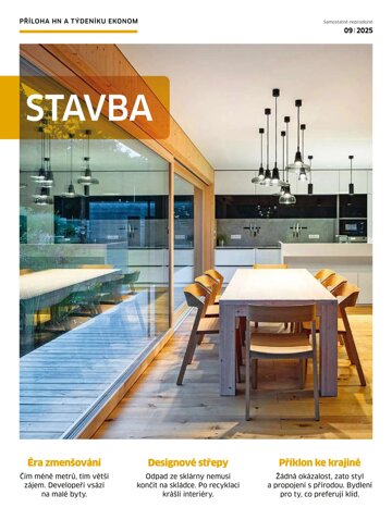 Obálka e-magazínu Ekonom 11 - 11.9.2025 Stavba