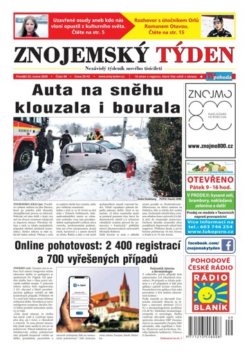 Obálka e-magazínu Znojemský týden 9/2026