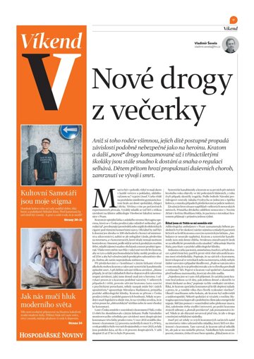 Obálka e-magazínu Hospodářské noviny - příloha Víkend 186 - 25.9.2026 Víkend