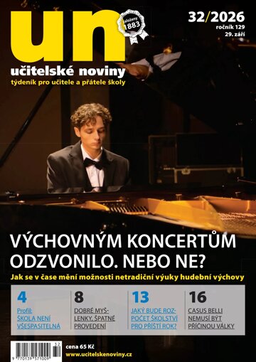 Obálka e-magazínu Učitelské noviny 32/2026