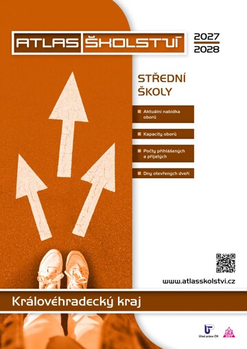 Obálka e-magazínu Atlas školství - střední školy - Královéhradecký kraj 2027/2028