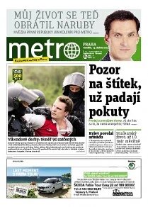 Obálka e-magazínu deník METRO 14.4.2014