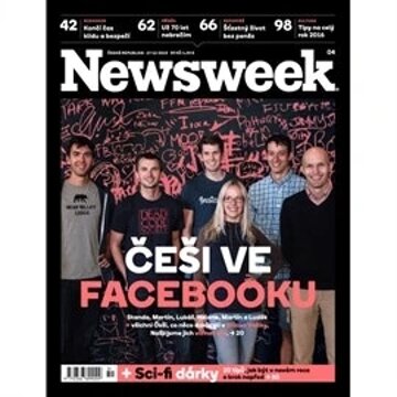 Obálka audioknihy Newsweek 04/2015