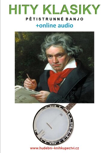 Obálka knihy Hity klasiky - Pětistrunné banjo (+online audio)