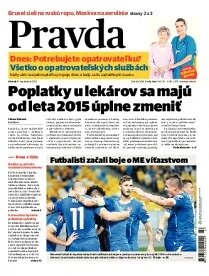 Obálka e-magazínu Pravda 9.9.2014