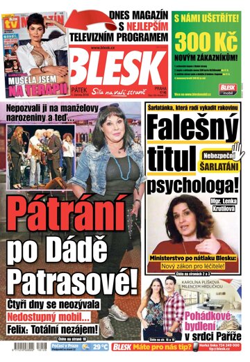 Obálka e-magazínu Blesk 1.6.2018