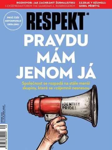 Obálka e-magazínu Respekt 49/2018