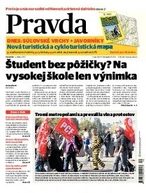 Obálka e-magazínu Pravda 1.10.2012