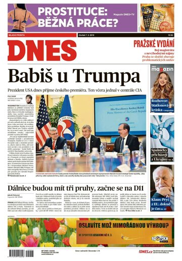 Obálka e-magazínu MF Dnes 7.3.2019