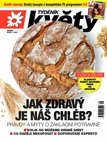 Obálka e-magazínu Týdeník Květy 35/2020