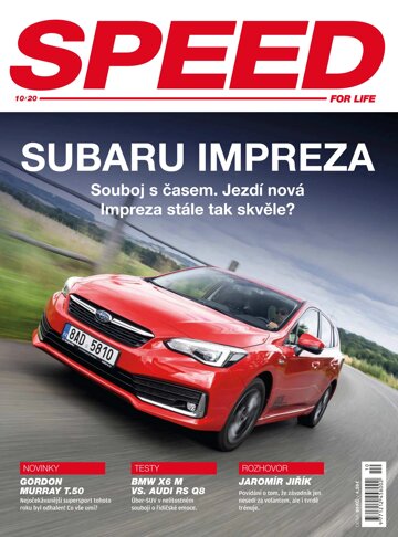 Obálka e-magazínu Speed 10/2020