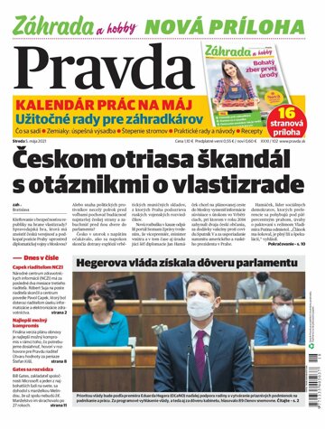 Obálka e-magazínu Pravda 5. 5. 2021