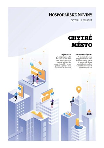 Obálka e-magazínu Hospodářské noviny - příloha 096 - 18.5.2022 Chytré město