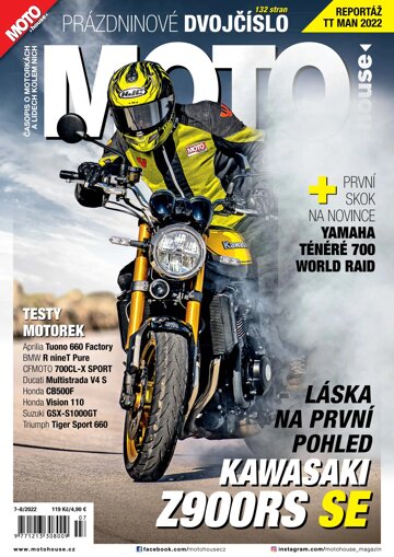 Obálka e-magazínu Motohouse 7-8/2022