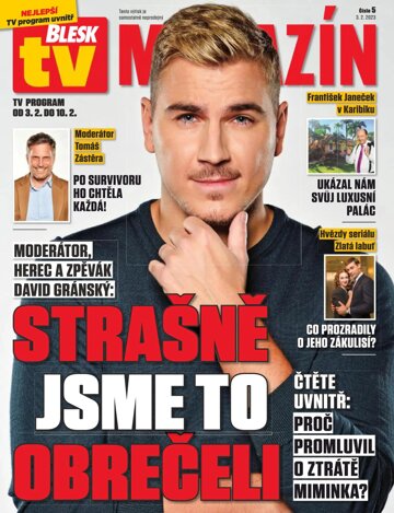 Obálka e-magazínu Příloha Blesk s TV magazínem - 3.2.2023