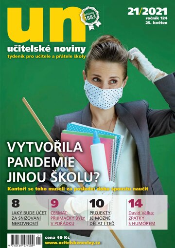 Obálka e-magazínu Učitelské noviny 21/2021