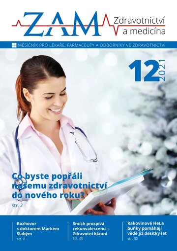 Obálka e-magazínu Zdravotnictví a medicína 12/2021