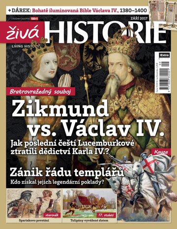 Obálka e-magazínu Živá historie 9/2017