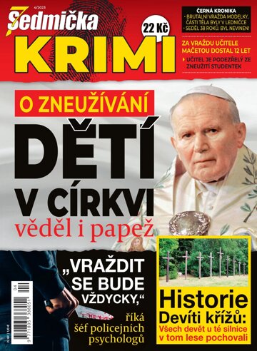 Obálka e-magazínu Sedmička KRIMI 4/2023
