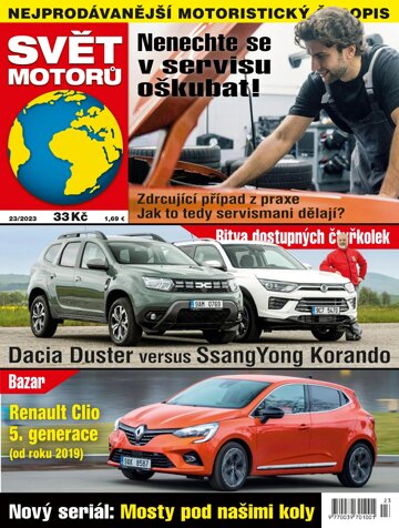 Obálka e-magazínu Svět motorů 23/2023