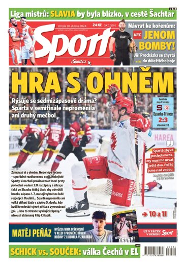 Obálka e-magazínu Sport 10.4.2024