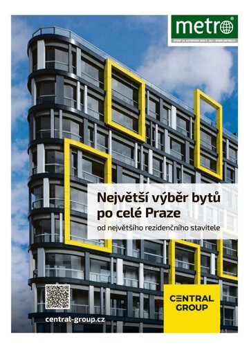 Obálka e-magazínu deník METRO 19.11.2024
