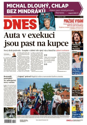 Obálka e-magazínu MF Dnes 10.7.2025